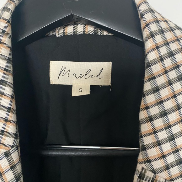 Marled Plaid Blazer - Picture 5 of 5